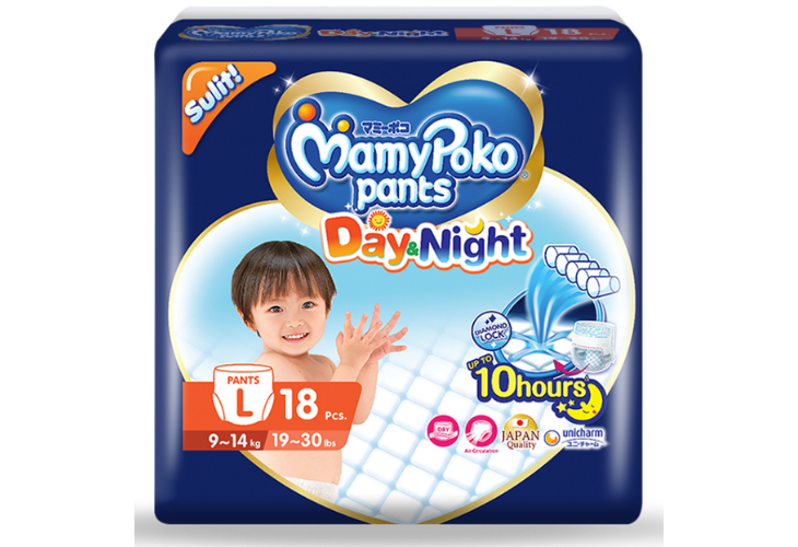 MAMY POKO Pants Day & Night Large 18's