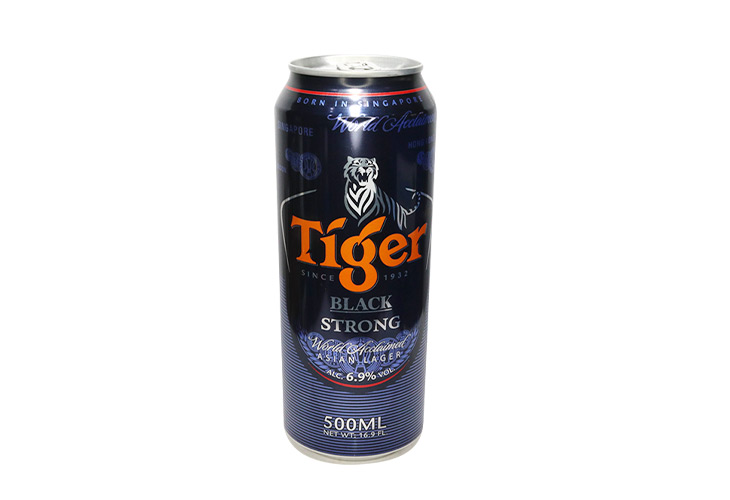 Tiger Beer Black In Can 500ml