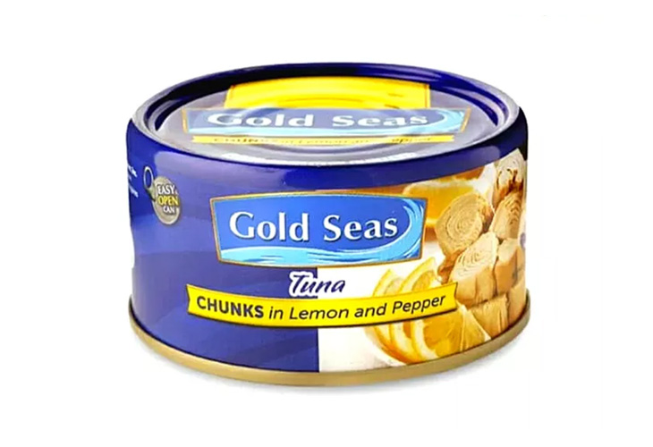 Gold Seas Tuna Chunks In Lemon & Pepper EOC 185g