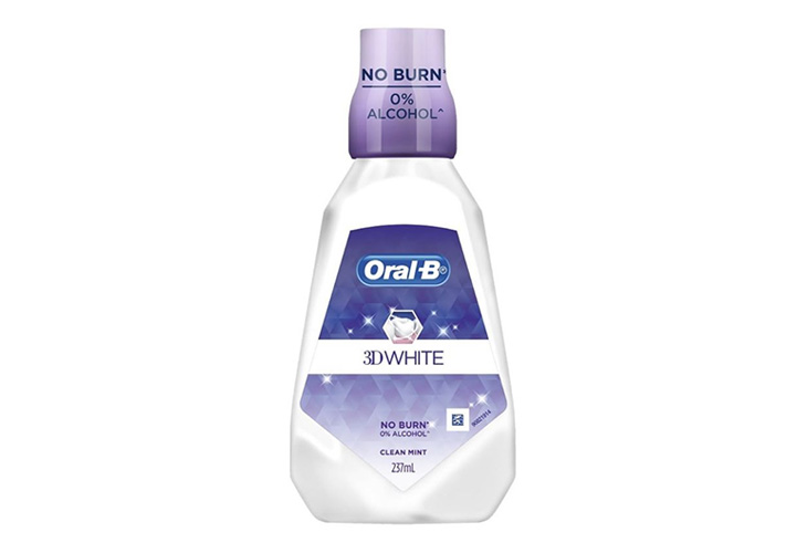 Oral-B Rinse 3D White Mouthwash 237ml
