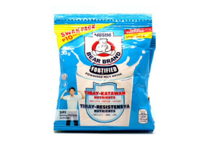 Bear Brand Powdered Milk Drink Swak 33g