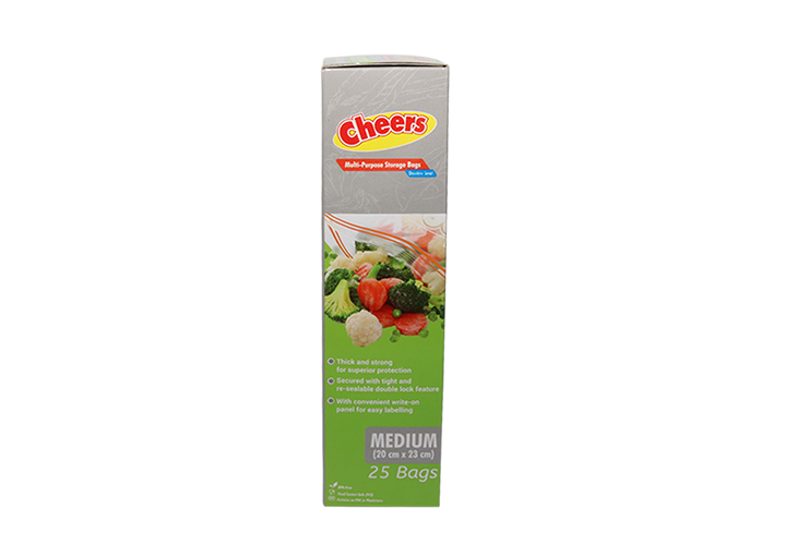 Cheers Multi-purpose Storage Bags Double Seal by 25