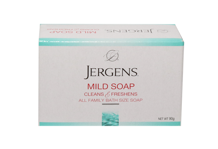 Jergens Cleanser Bar Soap Mild Bar 90g