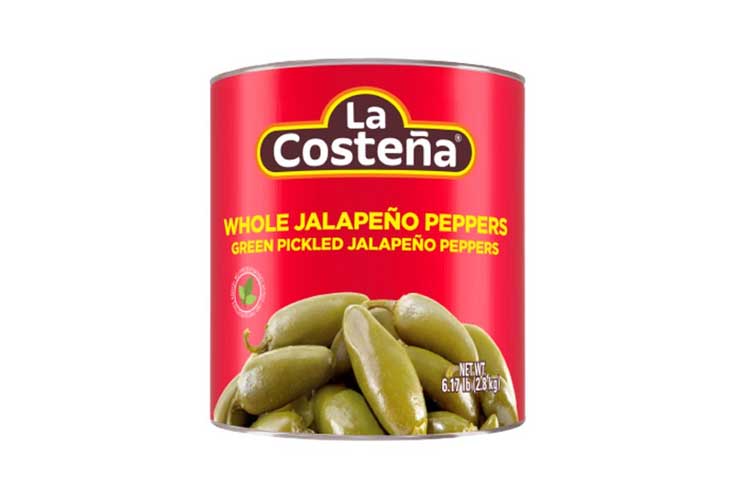 ¬†La Costena Pickled Jalapeno Peppers 2.8kg