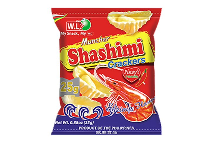 W.L. Muncher Shasimi Crackers 27.5g