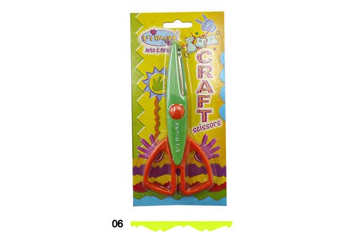 Li'l Hands Fun Craft Scissors #6 Textured Cuts