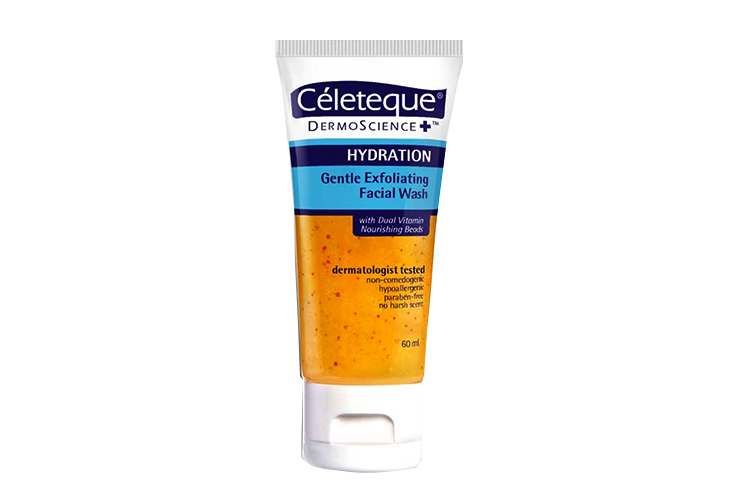 Celeteque Hydration Gentle Exfoliating Facial Wash 60ml