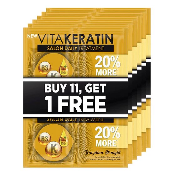 Vitakeratin Brazilian Straight 24ml 11+1