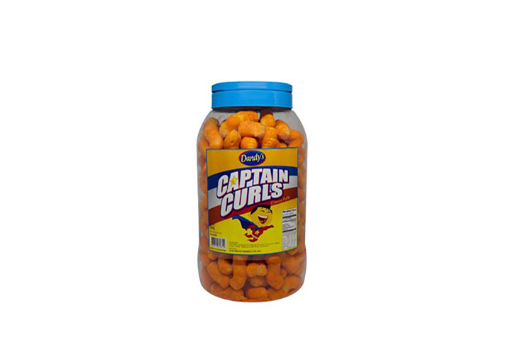 Dandy's Captain Curls Cheese Puffs 300g