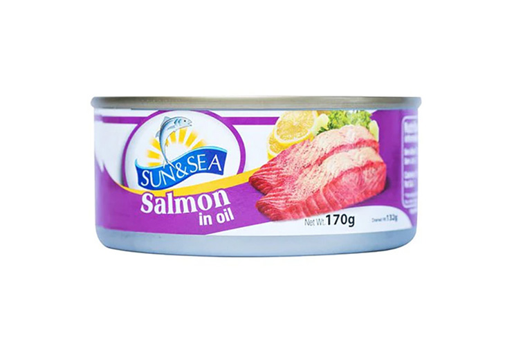 Sun & Sea Salmon In Oil Eoc 170g