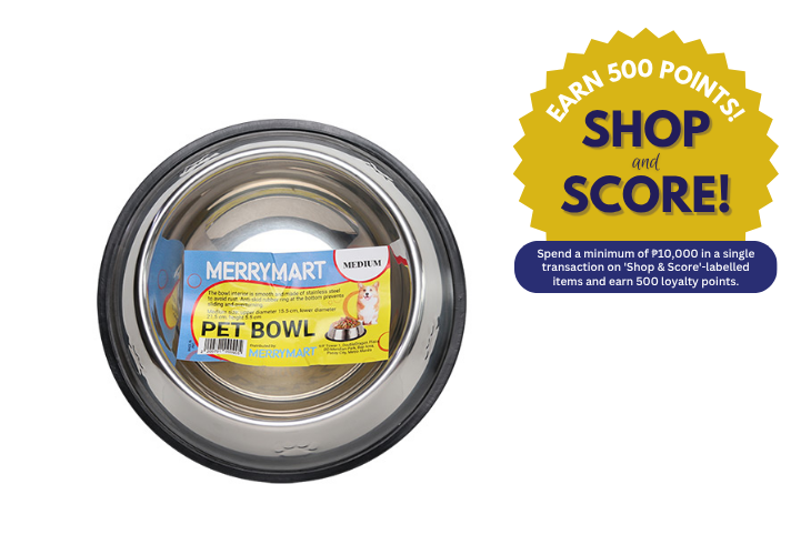 MerryMart Pet Dish Medium (Shop & Score 500!)