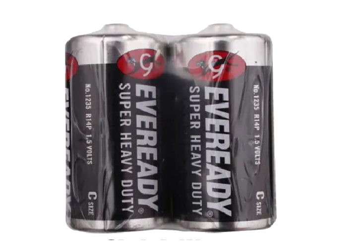 Eveready Super Heavy Duty C Black in Shrink Wrap