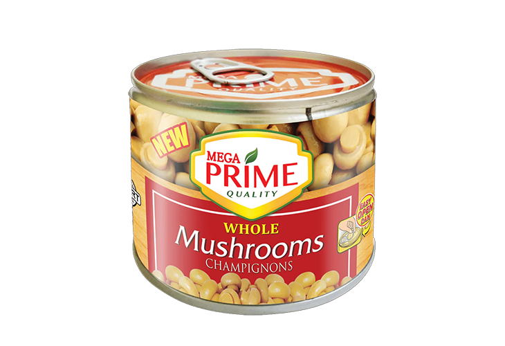 Mega Prime Whole Mushroom EOC 198g