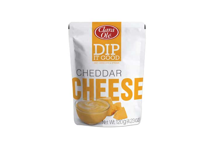 Clara Ole Cheddar Cheese Dip It Good 120g