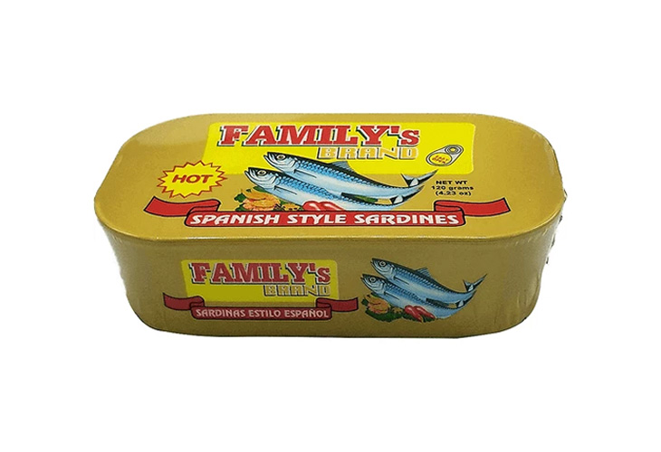 Family Brand Spanish Style Club Can 120g