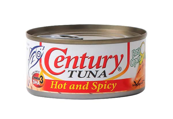 Century Tuna Hot & Spicy Easy Open Can 180g