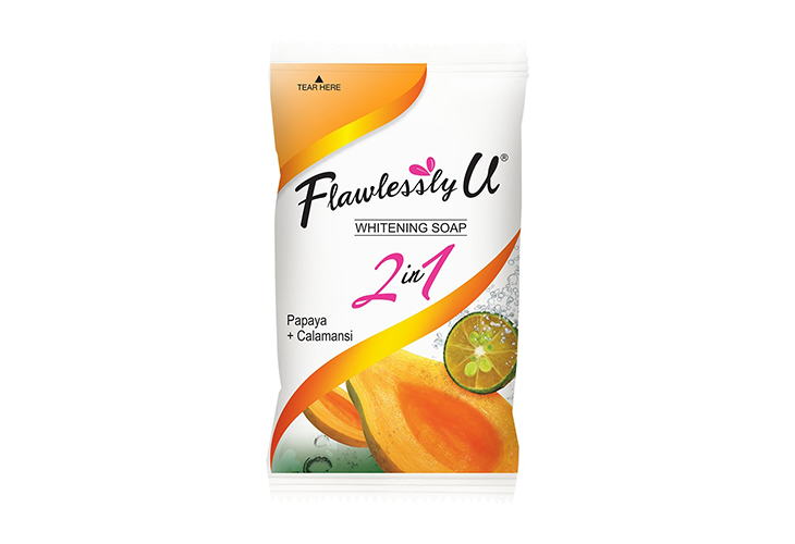 Flawlessly U Whiteneing Soap 2in1 Papaya Calamansi 65ml