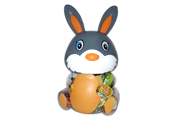 Fruit Jelly Mini White Rabbit  Jar 160g