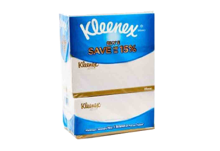 Kleenex Facial Tissue 190 sheets Buy 3 Save 15%