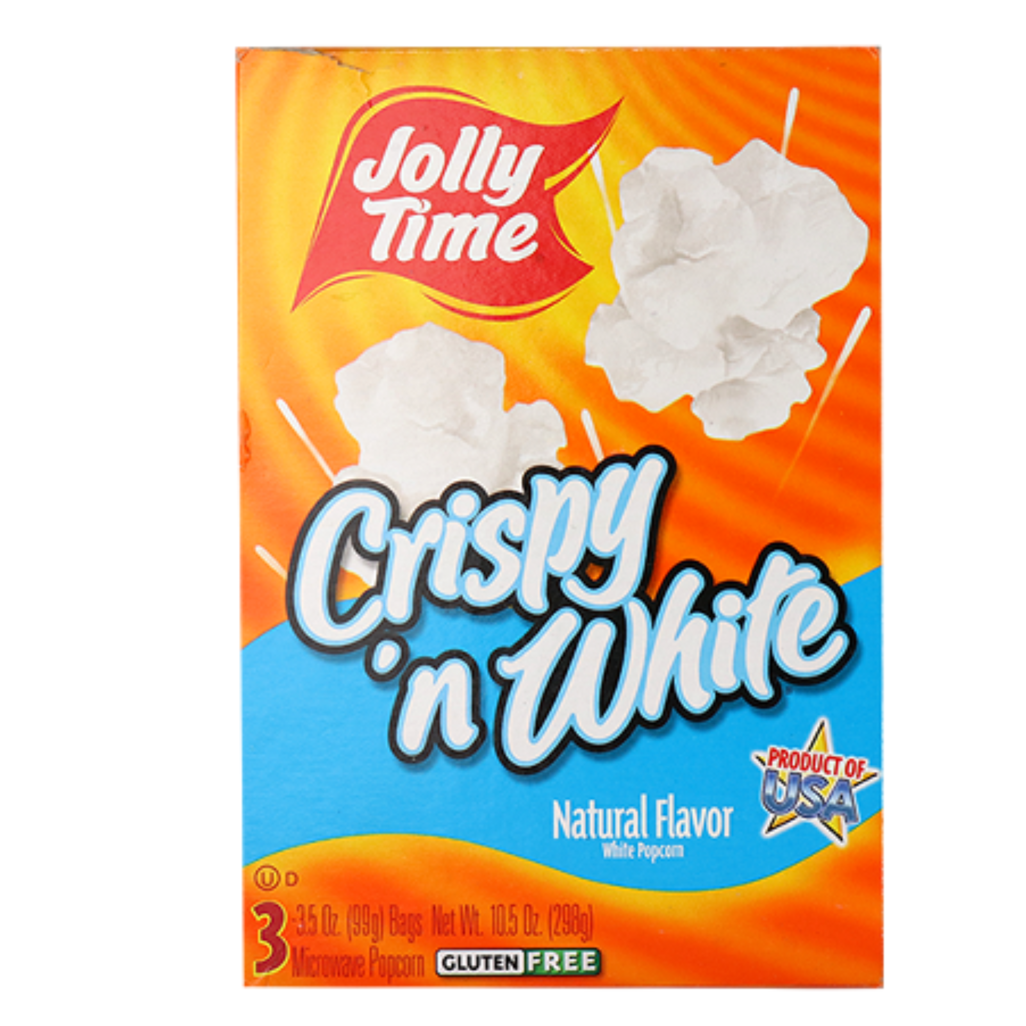 Jolly Time Popcorn Crispy & White Natural 10.5oz