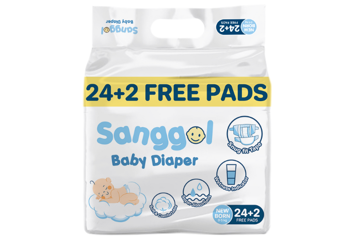 SANGGOL DISPOSABLE DIAPER TAPE NB