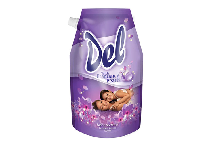 Del Fabric Softener Lavender Breeze Stand Up Pouch 1000ml