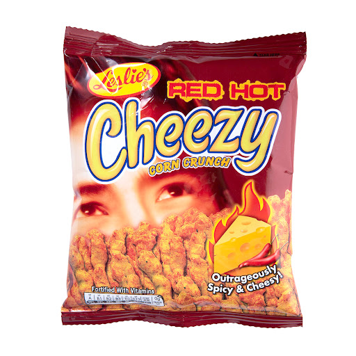 Cheezy Corn Crunch Red Hot 70g