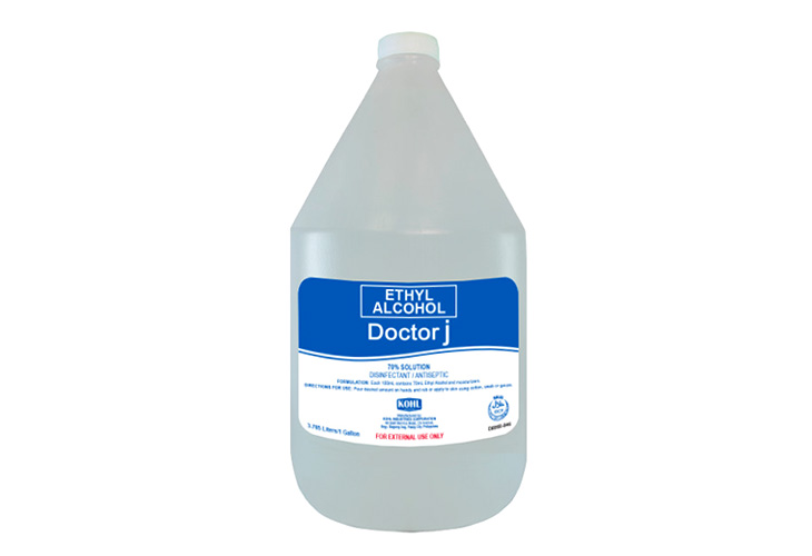 Doctor J 70% Ethyl Alcohol 1 Gallon