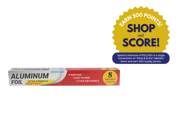 MerryMart Aluminum Foil in Box (Shop & Score 500!)