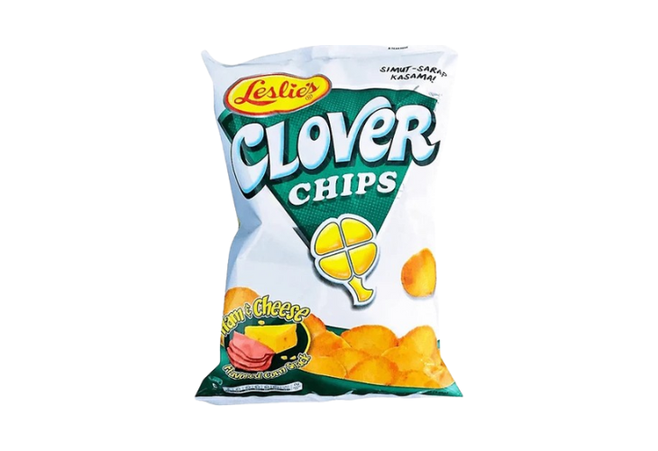 Clover Chips Ham & Cheese 145g