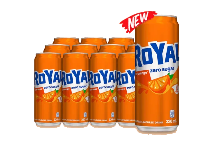 Royal Orange Zero Sugar 320ml x24