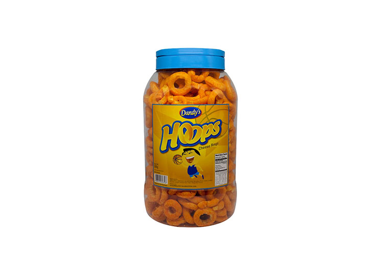 Dandy's Hoops Cheese Rings 300g