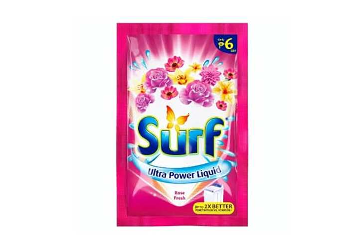 Surf Liquid Detergent Rose Fresh 64ml 6's