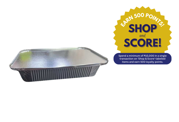 Edison Aluminum Tray# 161 with Cover 5's (Shop & Score 500!)