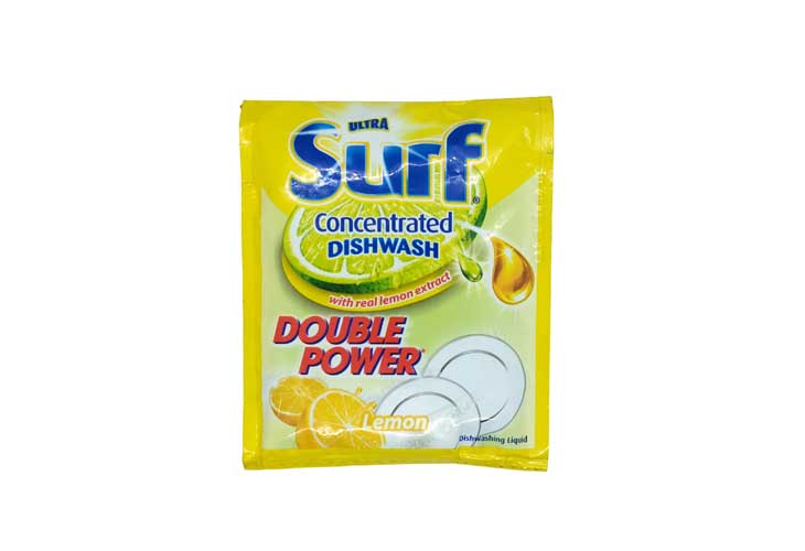 Surf Dishwashing Liquid Lemon Sachet 22ml 6's