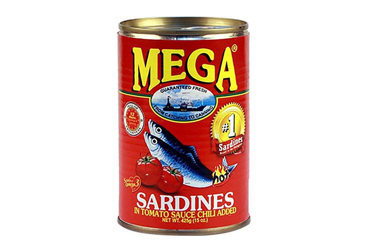 Mega Sardines In Tomato Sauce With Chili EOC 425g