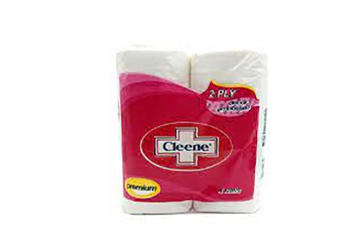 Cleene Premium 2 Ply Tissue 4's