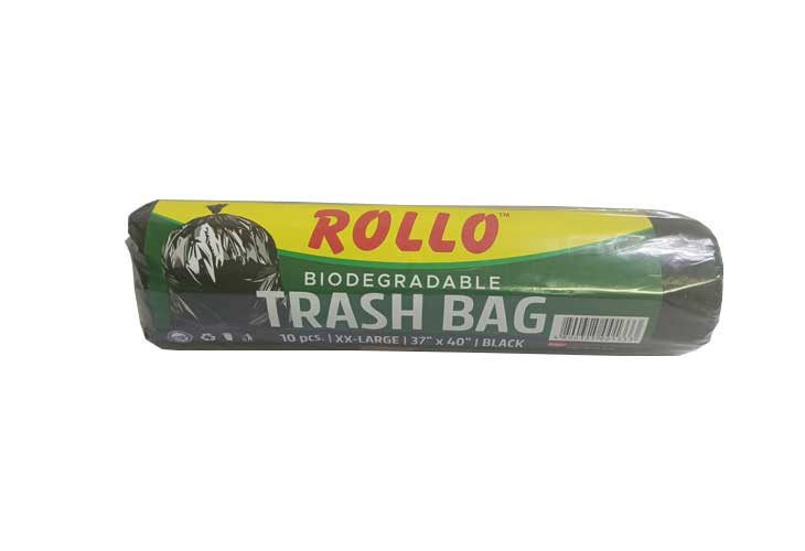 Rollo Trash Bag XXL 37'' x 40'' Black '10s