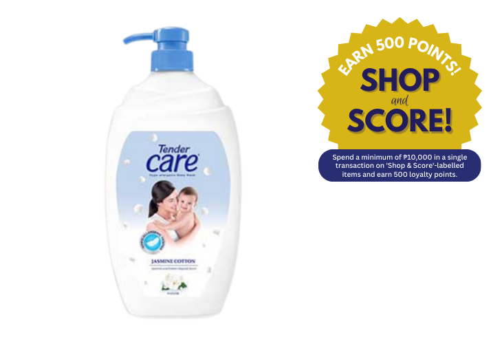 Tender Care Jasmine Cotton Body Wash 1L (Shop & Score 500!)