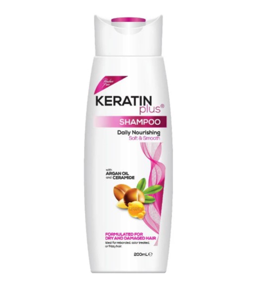 Keratin Plus Shampoo Daily Nourishing  Soft & Smooth 200ml