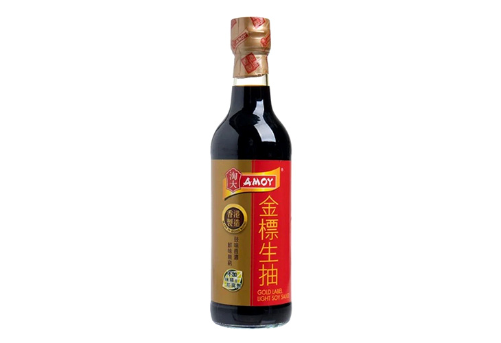 Amoy Gold Label Light Soy Sauce 500ml