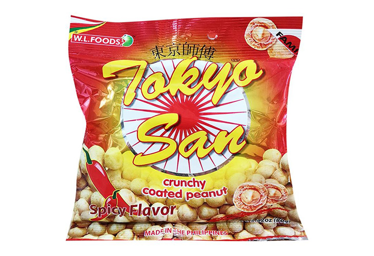 W.L. Tokyosan Coated Peanut 80g