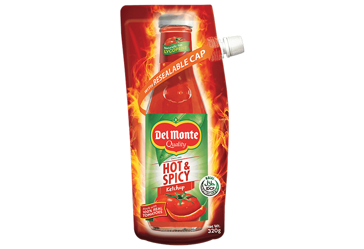 Del Monte Hot & Spicy Banana Ketchup SUP 320g