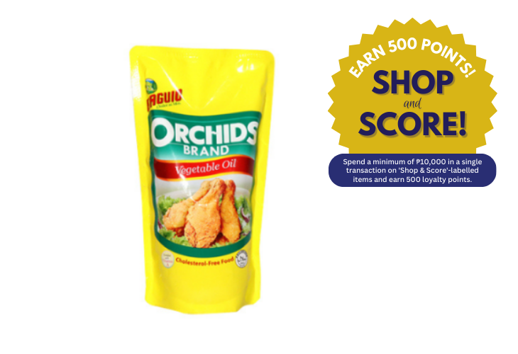 Baguio Orchid Vegetable Oil 900ml (Shop & Score 500!)