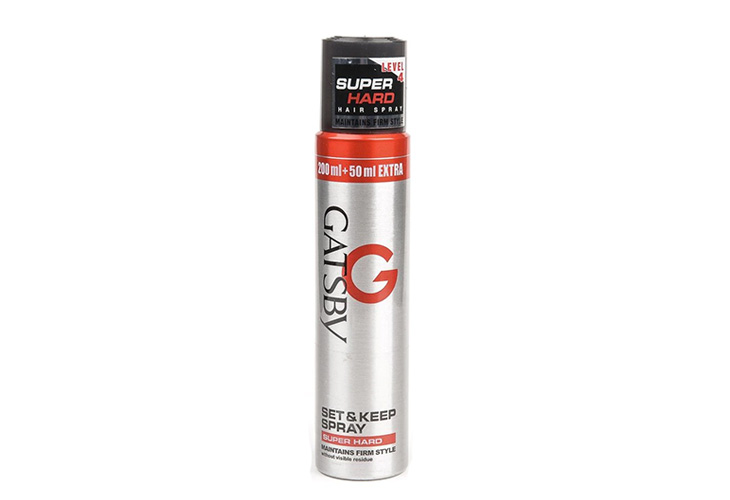 Gatsby Set & Keep Spray Super Hard 250ml