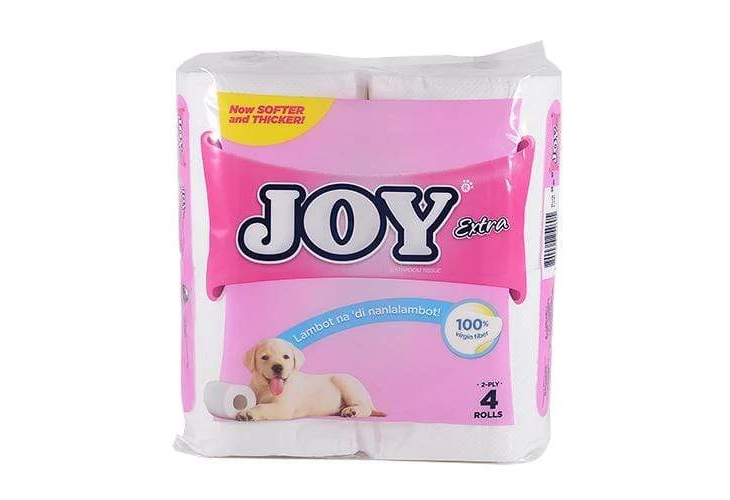 Joy Bathroom Tissue Extra by 4