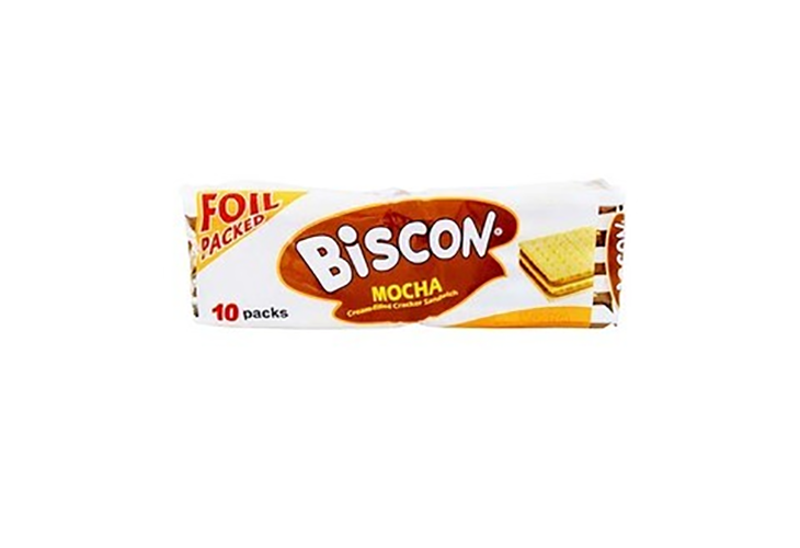 Biscon Mocha Sandwich Crackers 34g