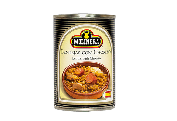 Molinera Lentejas Con Chorizo 415g