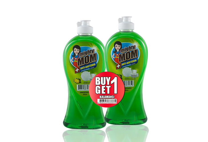 Mighty Mom Dishwashing Liquid Kalamansi Buy 1 take 1  500ml