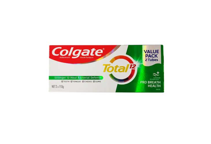 Colgate Toothpaste Total 110g Twin Pack